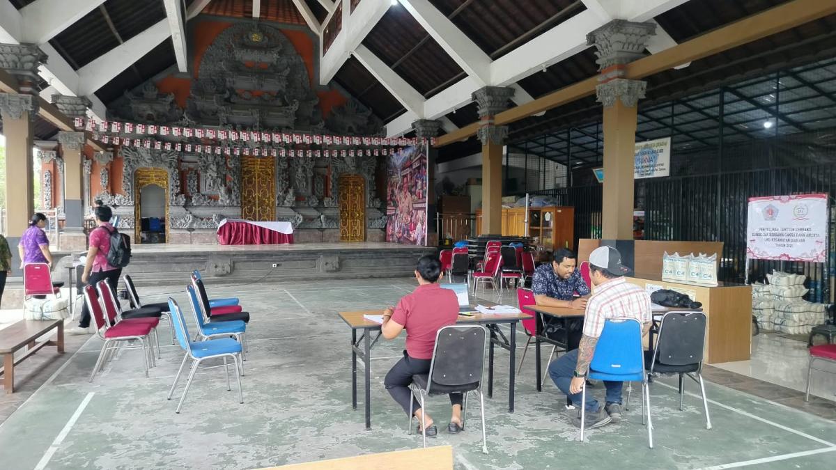 Banjir Bansos Beras Jelang Pencoblosan, Bawaslu Gianyar Dalami Netralitas Pilkel Suwat