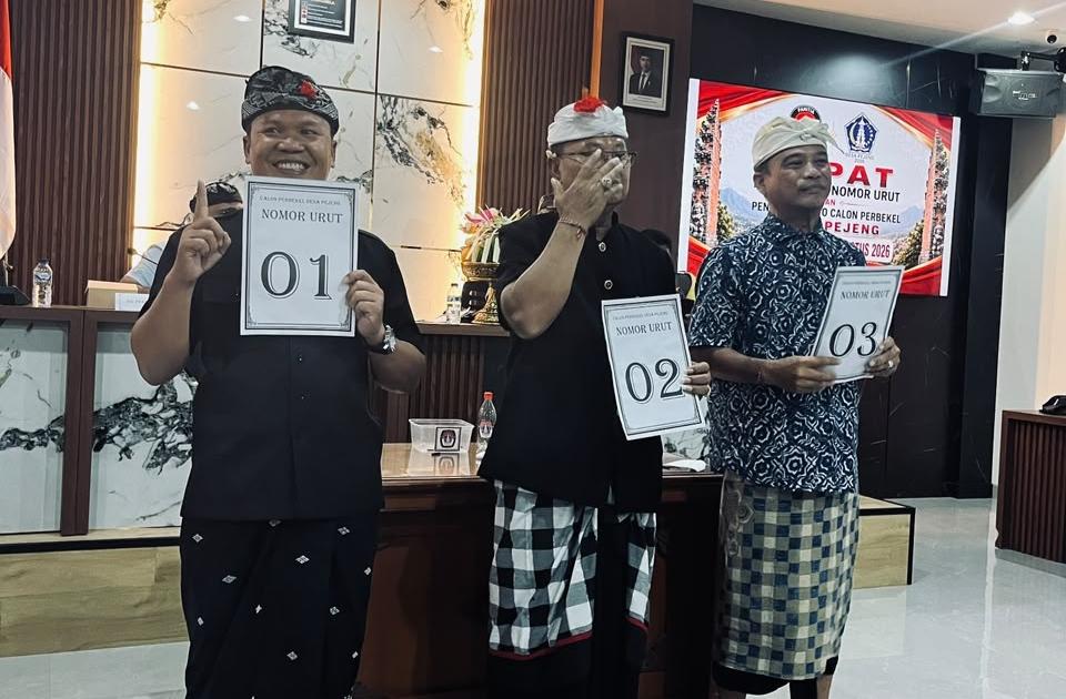 Kamardiyana Dapat Nomor Urut 1 di Pilkel Pejeng, Bawa Semangat “Pertama Melayani Masyarakat”